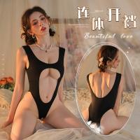 Mannyqing Sensual Bodysuit - Sexy Nightclub Lingerie & Seductive Sleepwear, No-Remove Thong Bodysuit for Women thumbnail