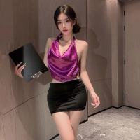 Meinaer Plus Size Seductive Backless Lace Set - Busty Alluring Deep V-Neck Bodycon Lingerie Outfit thumbnail