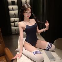 Miqinggu Sexy Sheer Bodysuit Swimwear - Milk Silk Thin Transparent One-Piece Tank Leotard thumbnail
