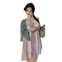 Misty Romance Chinese New Year Lingerie Set - Sheer Vintage-Inspired Bedroom Sleep Dress, No-Remove Seductive Nightwear thumbnail