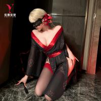 Night Silk Sensual Hanfu Lingerie - Sexy Ancient Chinese Style No-Remove Pure Temptation Custom Kimono-Inspired Outfit thumbnail