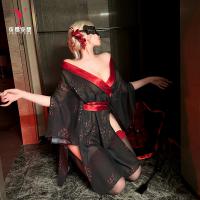 Night Silk Sensual Hanfu Lingerie - Sexy Ancient Chinese Style No-Remove Pure Temptation Custom Kimono-Inspired Outfit thumbnail