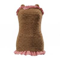 Night SiNight Se Bear-Themed Backless Maid Sleep Dress – Sexy Plaid Lace & Bow Sleepwear for Women thumbnail