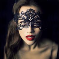 Nightclub Queen Lingerie Set - Lace Cut-Out Blindfold Mask & Princess Cat Costume for Parties & Role Play thumbnail
