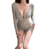 NightSigh NightSeduction Sexy Lace Lingerie Set with Built-in Pads – Yoga Bra & Open-Crotch Outfit for Stylish Wear thumbnail