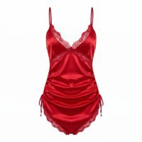 NightSiSensual Lingerie Set – Backless Slip Dress & Uniform-Inspired Sleepwear for Women thumbnail