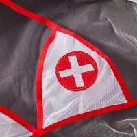 Nurse Costume Lingerie Set - Seductive Sheer Angel Role Play Outfit with Lace Trim & Open Design thumbnail