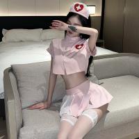 Oushilin Sweet Nurse Costume Set - Sexy Uniform Lingerie Outfit for Role Play & Cosplay thumbnail