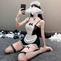 Playful Maid Costume for Women – Sheer Lace Sexy Lingerie Outfit with Free Shipping & Low Price thumbnail