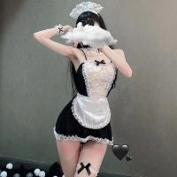 Playful Maid Costume for Women – Sheer Lace Sexy Lingerie Outfit with Free Shipping & Low Price thumbnail