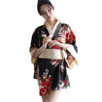Plus Size Japanese Kimono Lingerie Set for Women – Sexy & Cute Role Play Hanfu Costume Outfit thumbnail