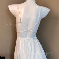 Plus Size Lace Chemise Set - Sexy Satin & Lace Sleepwear with Ties, Bedroom-Ready Outfit thumbnail