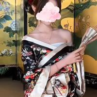 Plus Size Seductive Geisha Lingerie Set - Japanese Kimono-Inspired Low-Neck Erotic Costume for Women thumbnail