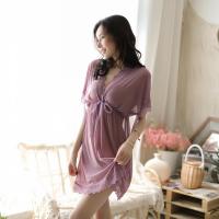 Plus Size Seductive Lingerie Set - Sheer Sensual Sleepwear for Women, No-Remove Naughty Nightwear thumbnail