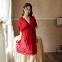 Plus Size Seductive Lingerie Set - Sheer Sensual Sleepwear for Women, No-Remove Naughty Nightwear thumbnail