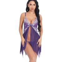 Plus Size Sexy Lace Bodysuit Dress - Elegant Mesh Strapless Lingerie for Women, Wholesale Direct from Factory thumbnail