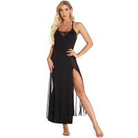 Plus Size Sexy Lingerie Dress - Sheer Backless Evening Gown & Sleepwear for Women, Trendy European and American Style thumbnail