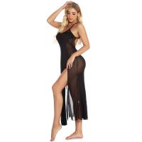 Plus Size Sexy Lingerie Dress - Sheer Backless Evening Gown & Sleepwear for Women, Trendy European and American Style thumbnail