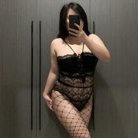 Plus Size Sexy Lingerie Set - Midnight Passion Nightwear, Sheer Seductive Maid Costume for Curvy Women thumbnail