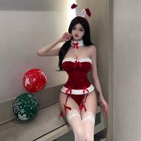 Private Moon Christmas Bunny Costume - Sexy Naughty Holiday Role Play Lingerie Set thumbnail