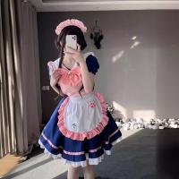 Pure & Alluring Cat-Themed Maid Costume - Sexy Lolita Bunny Girl Dress Set for Cosplay thumbnail