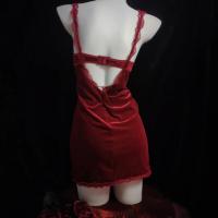 Pure & Alluring Chinese New Year Lingerie Set - Red Hot Holiday Bodycon Dress with Matching Sleepwear thumbnail