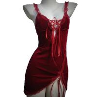 Pure & Alluring Chinese New Year Lingerie Set - Red Hot Holiday Bodycon Dress with Matching Sleepwear thumbnail