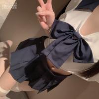 Pure & Alluring Japanese-Style JK Uniform Set - Sexy Student Lingerie with Sheer Stockings, Plus Size Friendly thumbnail