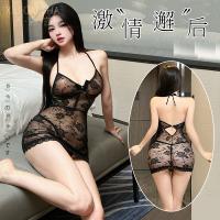 Pure Desire Lace Sleep Dress - Sheer Tempting Bedroom Lingerie for Women, No-Remove Seductive Nightwear thumbnail