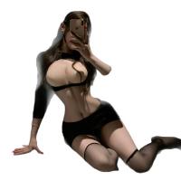 Pure & Playful Lingerie Set - Sexy Sheer Sleepwear for Women, Flirty Romantic Nightwear with Delicate Lace Trim thumbnail