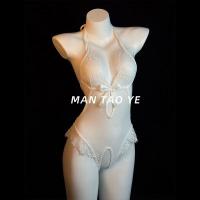 Pure & Playful Lingerie Set - Sexy Sheer Chemise Sleepwear for Women, QQNY Premium Sensual Nightwear thumbnail