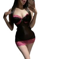 Pure & Seductive Lingerie Set - Naughty Secretary Style Erotic Sleepwear for Women thumbnail