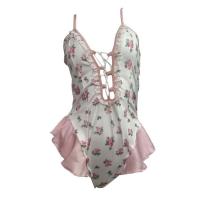 Pure & Seductive Lingerie Sleepwear Set – No-Remove Bedroom Outfit for Women, Adjustable Strap Nightwear thumbnail