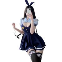 Pure & Sexy Lingerie Set – JK Pleated Suspender Skirt, Bunny Girl & Police Officer Costume, School Uniform Style thumbnail