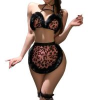 Pure Temptation Lingerie Set - Sexy Seamless Bra & Panty Outfit, Plus Size Tight-Fit Uniform Style, No-Remove Design thumbnail