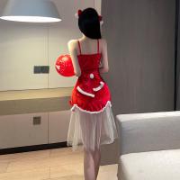 Pure & Tempting Lingerie Set - Christmas Winter Erotic Sleepwear & Naughty Costume Dress for Women thumbnail