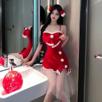 Pure & Tempting Lingerie Set - Christmas Winter Erotic Sleepwear & Naughty Costume Dress for Women thumbnail