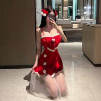 Pure & Tempting Lingerie Set - Christmas Winter Erotic Sleepwear & Naughty Costume Dress for Women thumbnail