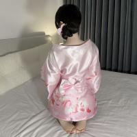 Qiaoduo Temptation Women's Sexy Deep V Lace Kimono Set - Anime-Inspired Japanese Uniform Outfit thumbnail