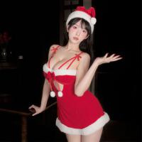 Qingqingmimi Christmas Cosplay Velvet Sleep Dress - Sexy Role Play Lingerie for Holiday & New Year Eve thumbnail