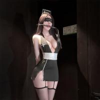 QingShe Alluring Nurse-Style Lingerie Set – Pure-Yet-Tempting, High-End Seductive Underwear for Women thumbnail