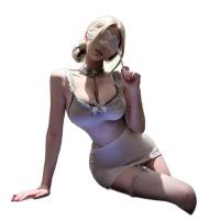 QQNY Pure Allure Sleepwear Set – Elegant Sensual Lingerie for Women, Luxury Bedroom Wear thumbnail