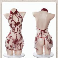 QQNY Pure Allure Sleepwear Set – Luxe Sensual Lingerie for Women, Soft Satin Bedroom Outfit thumbnail