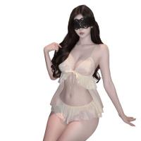 QQNY Pure Allure Sleepwear Set – Luxe Sensual Lingerie for Women, Soft Satin Chemise & Matching Briefs thumbnail
