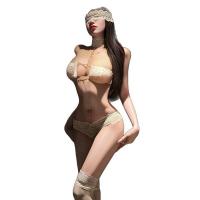 QQNY Pure Allure Sleepwear Set – Luxury Sensual Lingerie for Women, Soft Satin Bedroom Outfit thumbnail