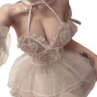 QQNY Pure Allure Sleepwear Set – Luxury Sensual Lingerie for Women, Soft Satin Bedroom Outfit thumbnail