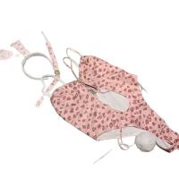 Rabbit Girl Lingerie Set - Sexy Open-Crotch Bodysuit Costume for Role Play & Passionate Nights thumbnail