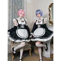 Ram & Rem Cosplay Costume Set - Re:Zero Zero to Hero Maid Outfit, Lolita Style Anime Cosplay Dress for Women thumbnail