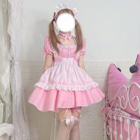 S4XL Maid Costume Cosplay Dress - Lolita Style Plus Size Servant Outfit for Women thumbnail
