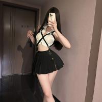 Sailor-Themed Lingerie Set - Sexy Adult Costume Sleepwear for Couples, Passionate Bedroom Outfit thumbnail